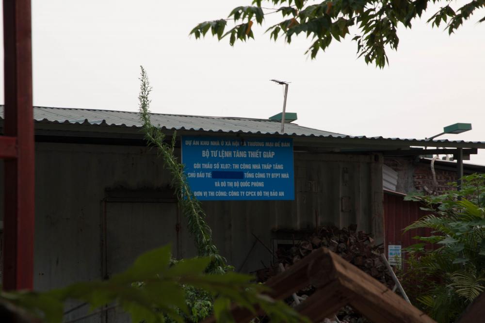 Dự án đã xây xong thô