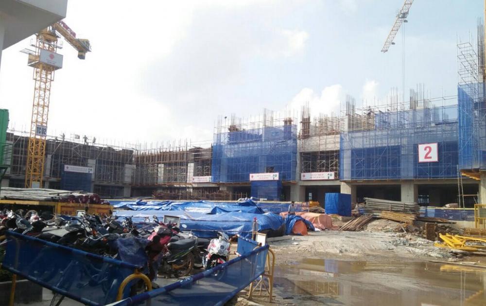 Dự án đang thi công phần thô