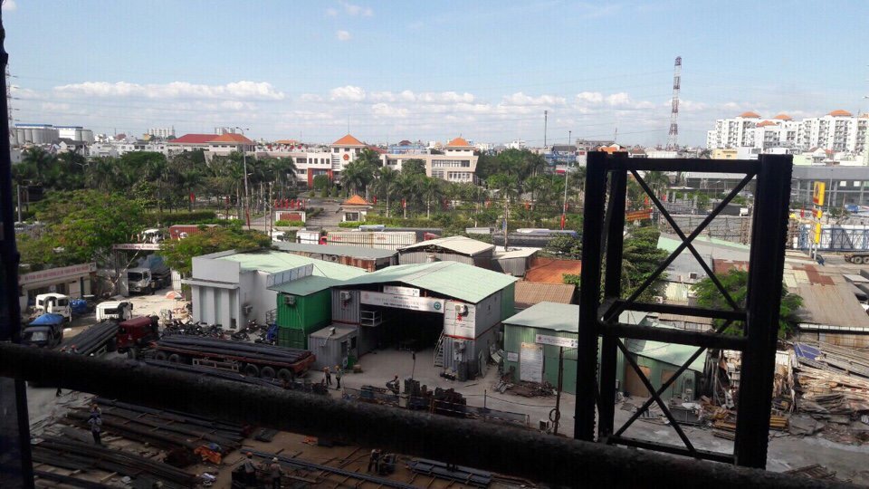 Dự án đang xây dựng đến tầng 11