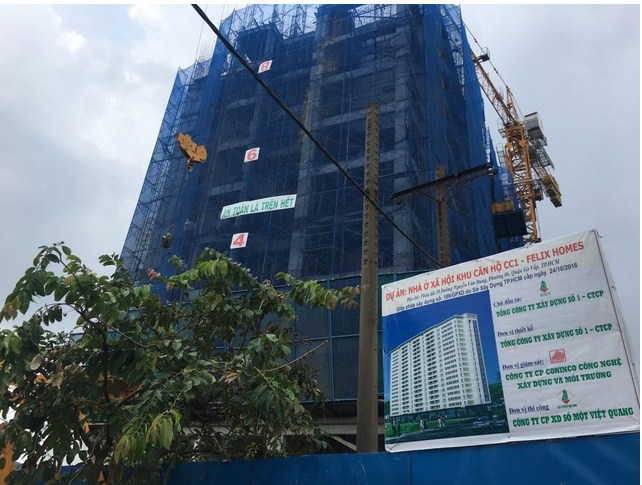 Dự án đã cất bóc, đang chuẩn bị hoàn thiện chi tiết và bàn giao