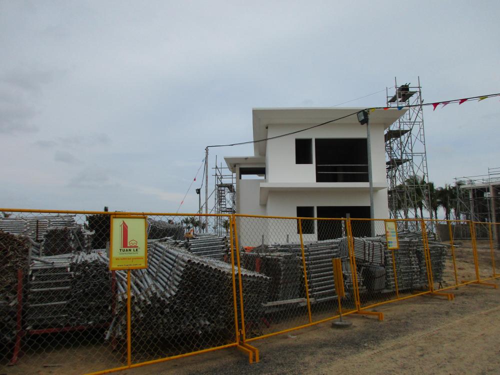 Dự án đã thi công xong móng