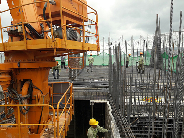 Dự án đang thi công tới tầng 29