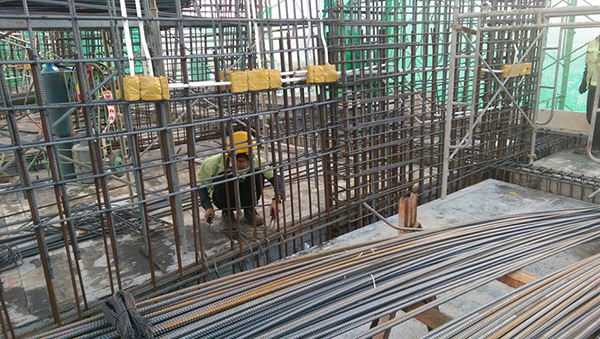 Dự án đang thi công tới tầng 29