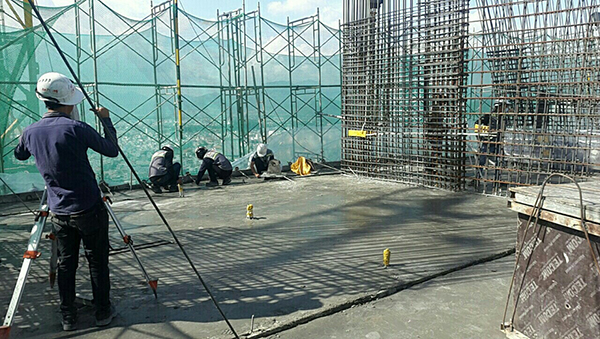 Dự án đang thi công tới tầng 29