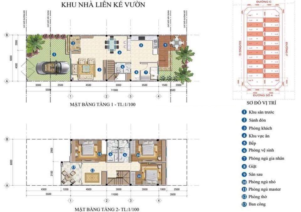 Nhà liên kế vườn