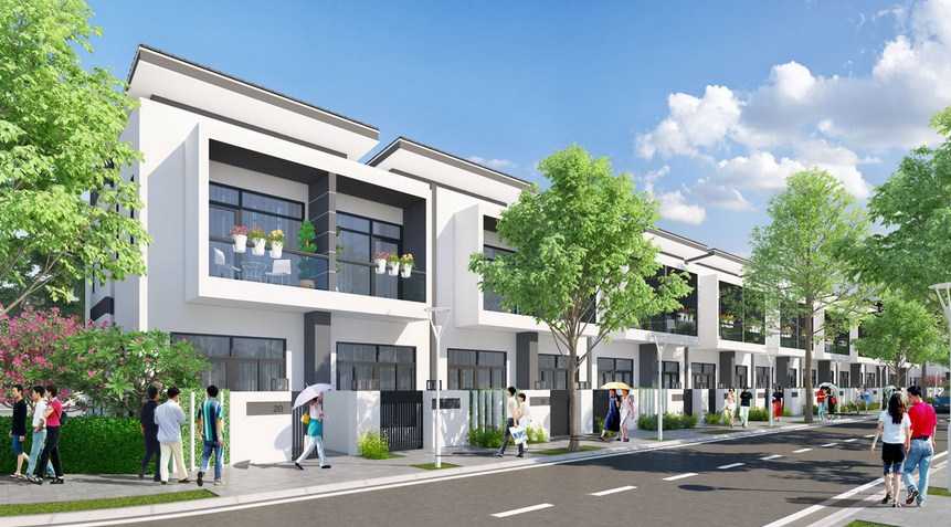 Nhà phố Phúc An City