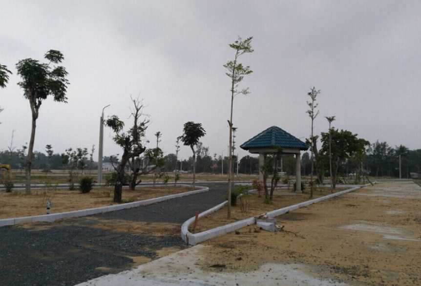 Dự án đang thi công hạ tầng