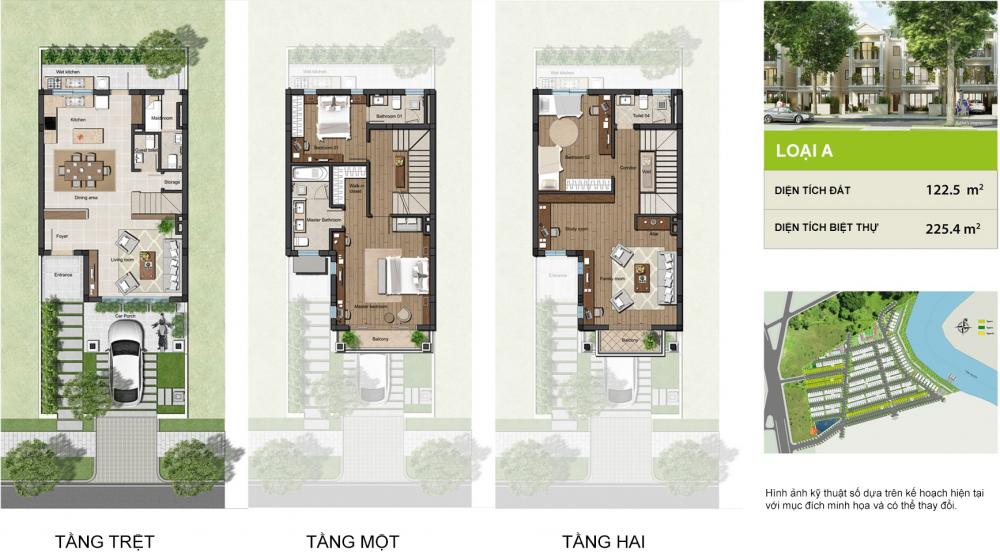 Thiết kế biệt thự A