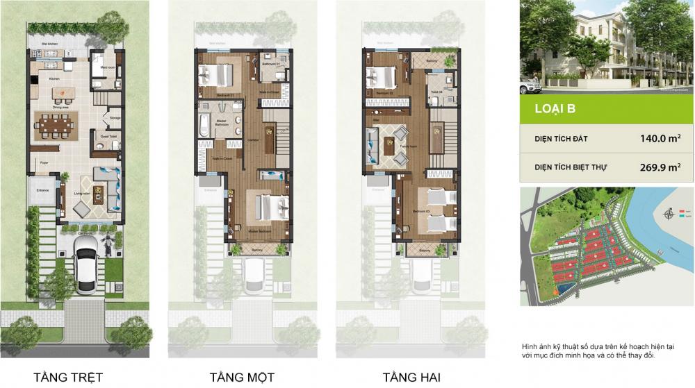 Thiết kế biệt thự B