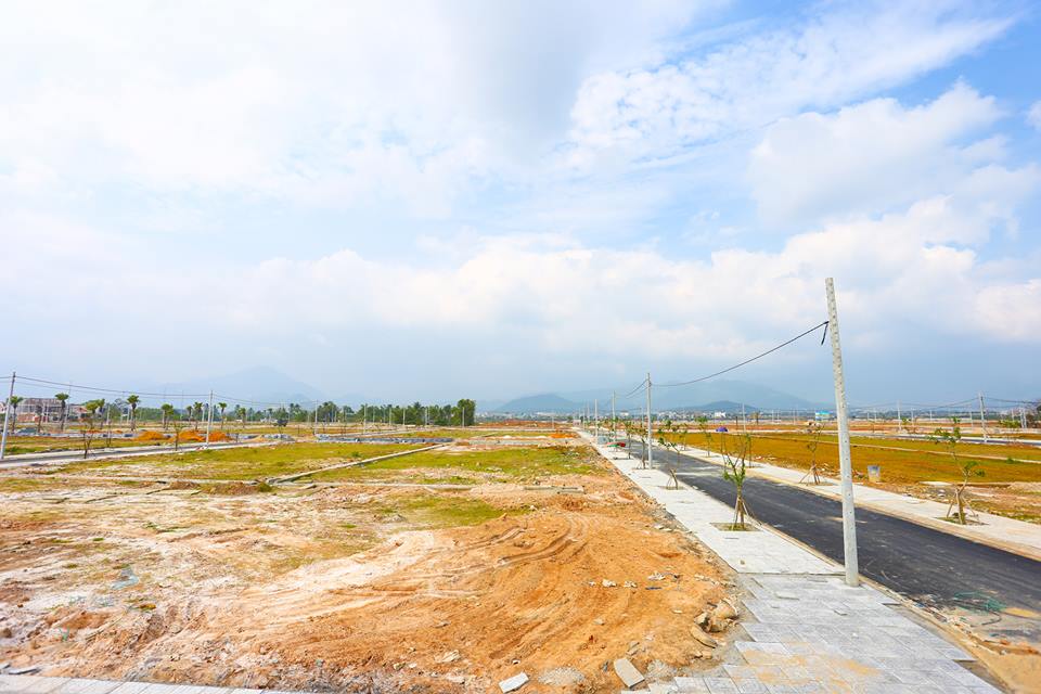 Dự án đang thi công hạ tầng