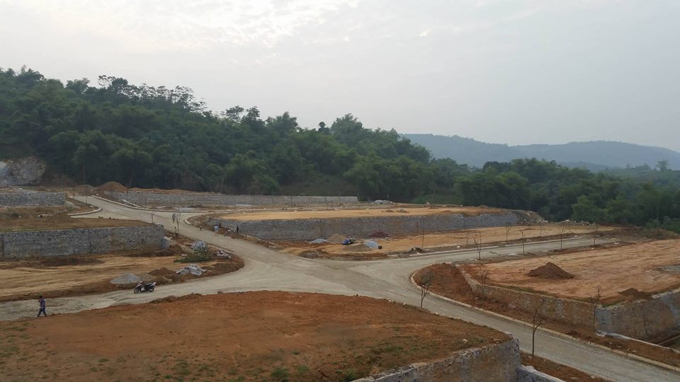 Dự án đang thi công hạ tầng