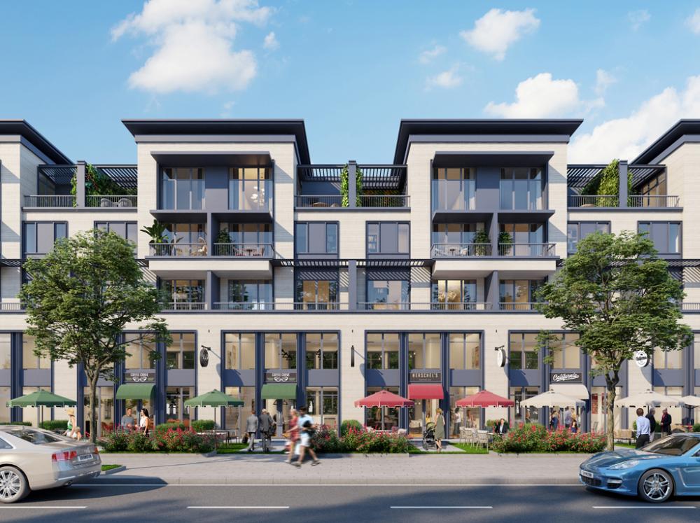 Nhà phố thương mại liền kề Long Tân City