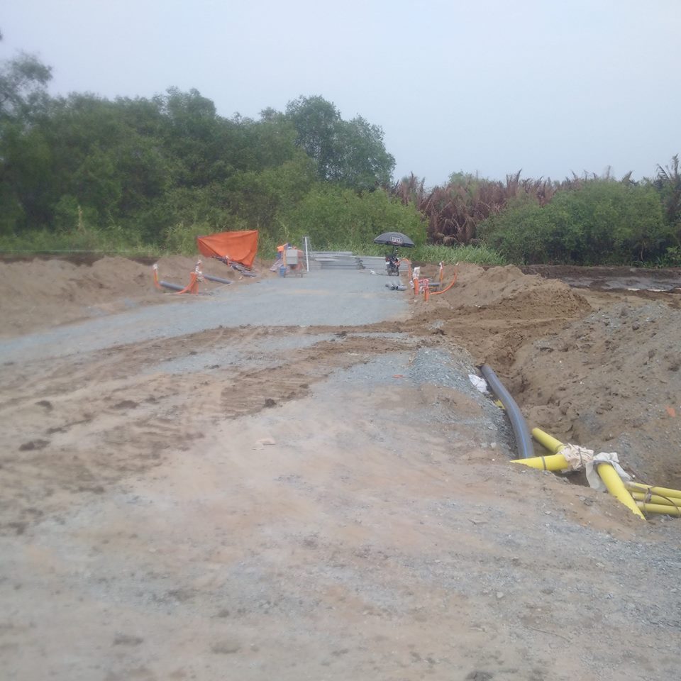 Dự án đang hoàn thiện hạ tầng