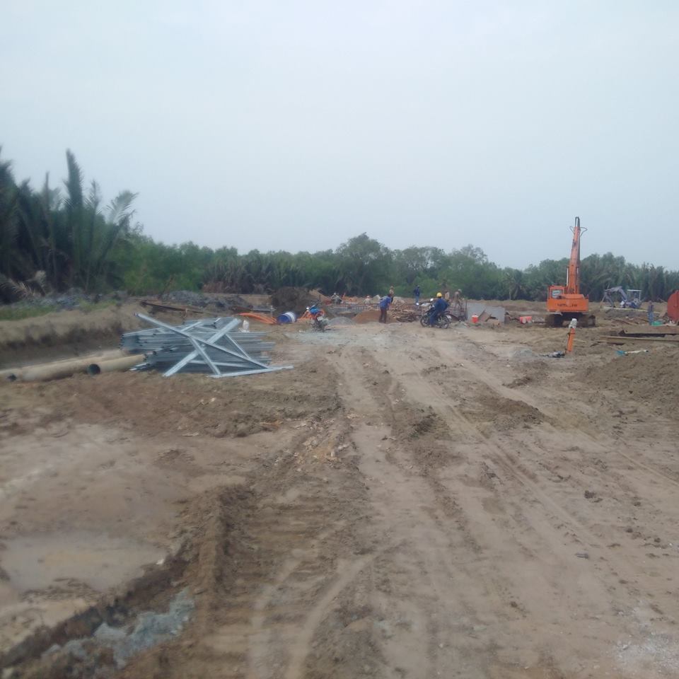 Dự án đang hoàn thiện hạ tầng