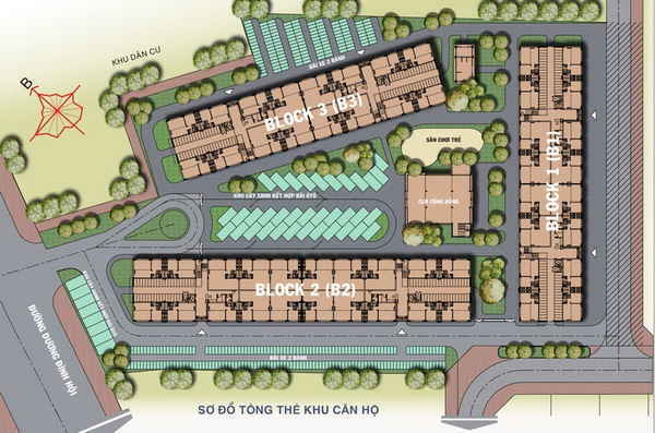 Mặt bằng tổng thể