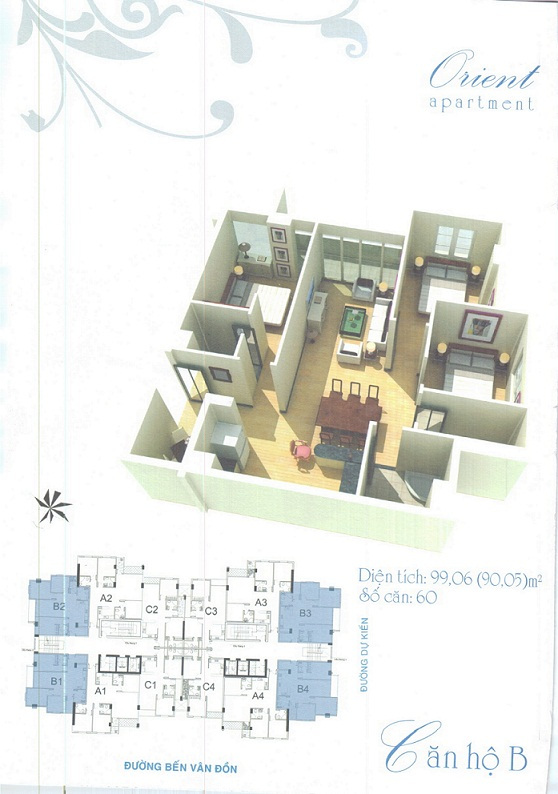 Thiết kế căn hộ B