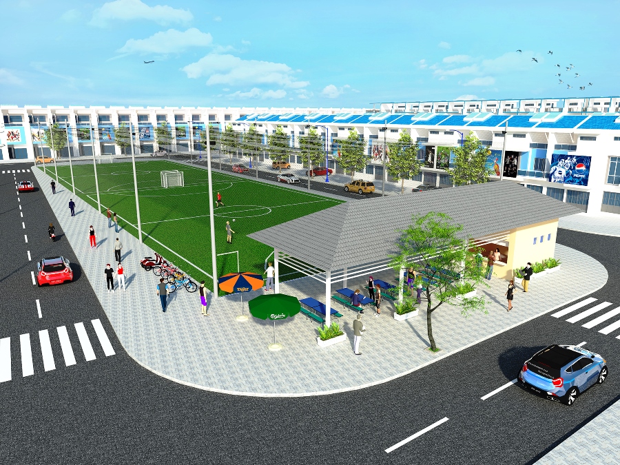 Nhà phố Phúc Long Garden 3