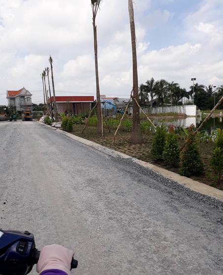 Dự án đang thi công hạ tầng