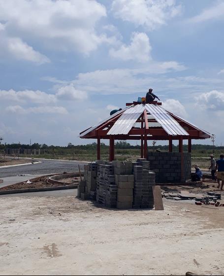 Dự án đang thi công hạ tầng