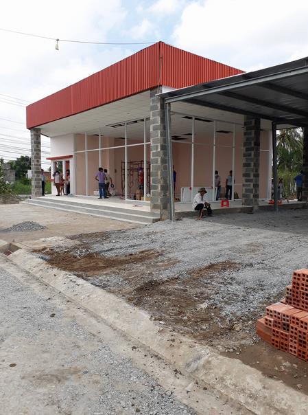 Dự án đang thi công hạ tầng