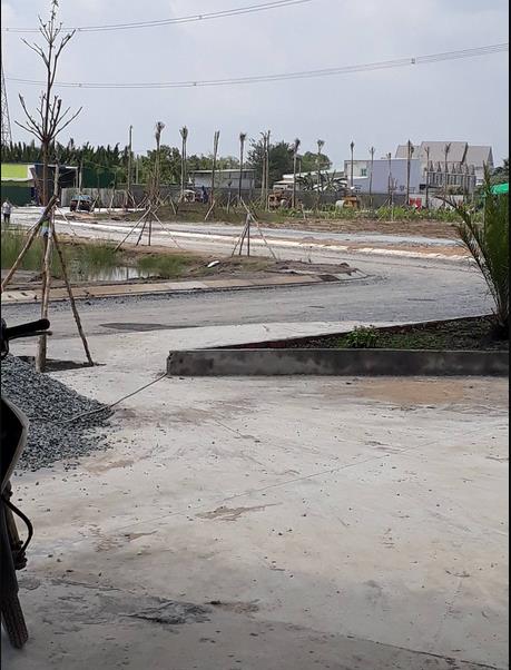 Dự án đang thi công hạ tầng