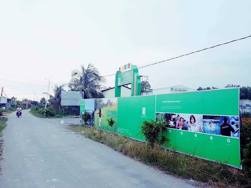 Dự án đang thi công hạ tầng