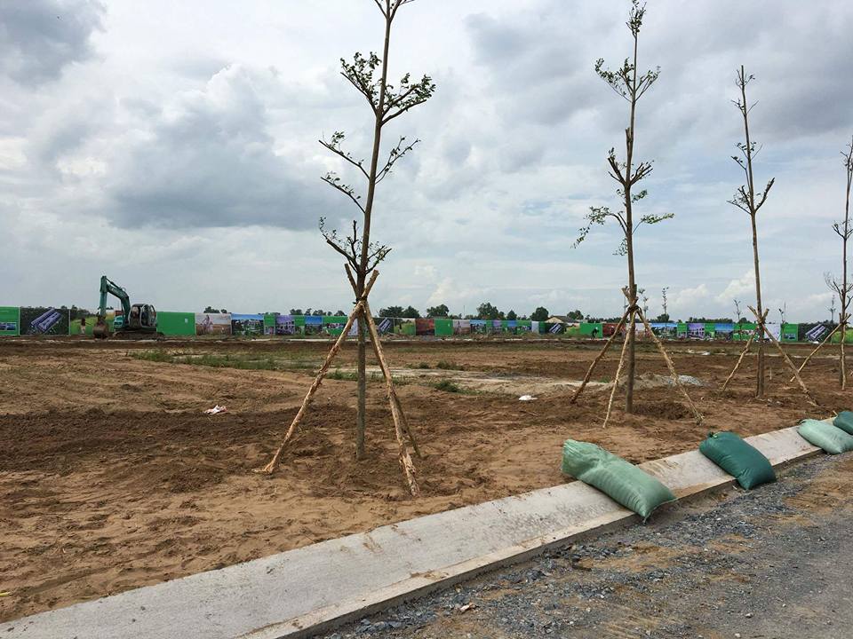 Dự án đang thi công hạ tầng