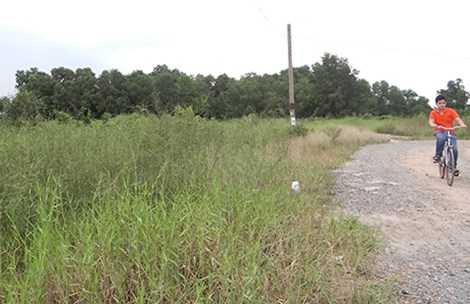 Dự án đang hoàn thiện mặt bằng