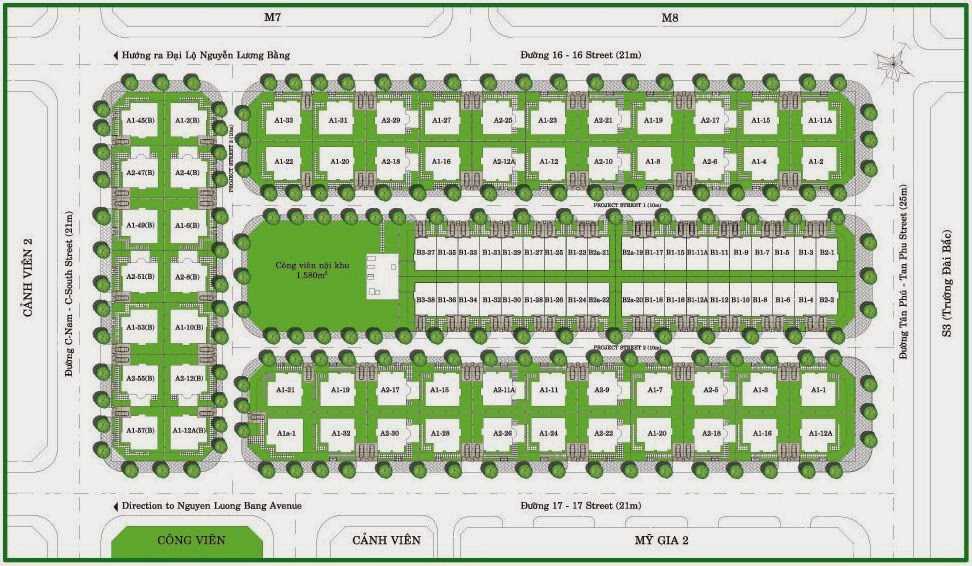 Mặt bằng tổng thể