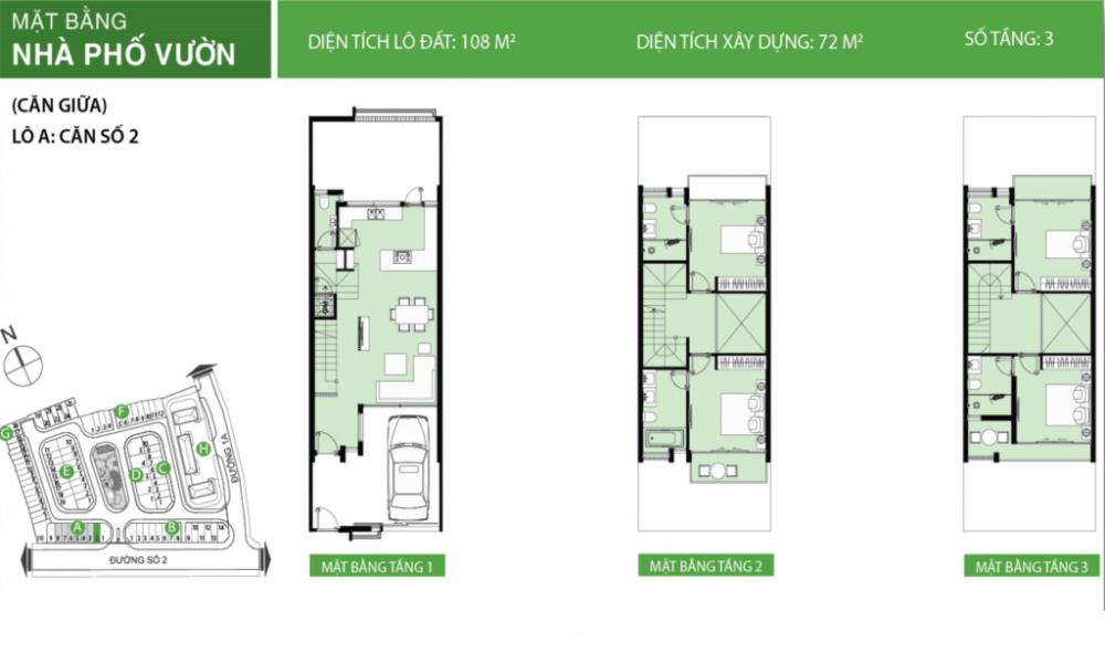 Thiết kế căn số 2 ( lô A )