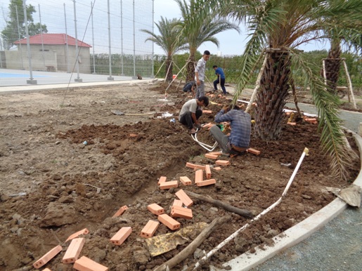 Dự án đang triển khai xây dựng cơ sở hạ tầng