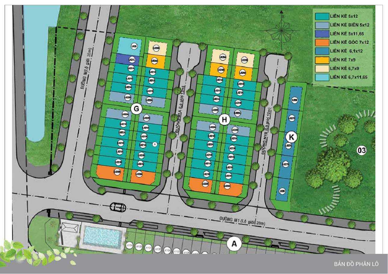 Phân lô chi tiết