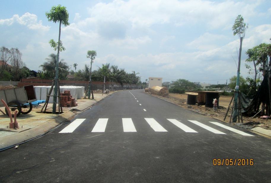 Dự án đang hoàn thiện cơ sở hạ tầng