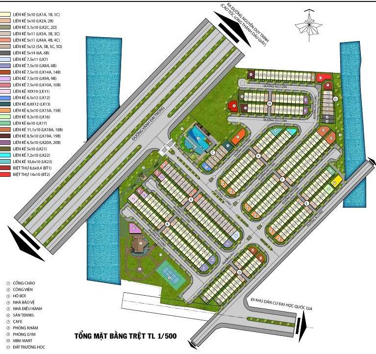 Mặt bằng tổng thể
