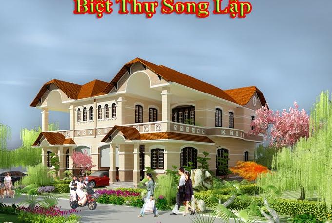 Biệt thự song lập Phú Xuân Vạn Hưng Phú