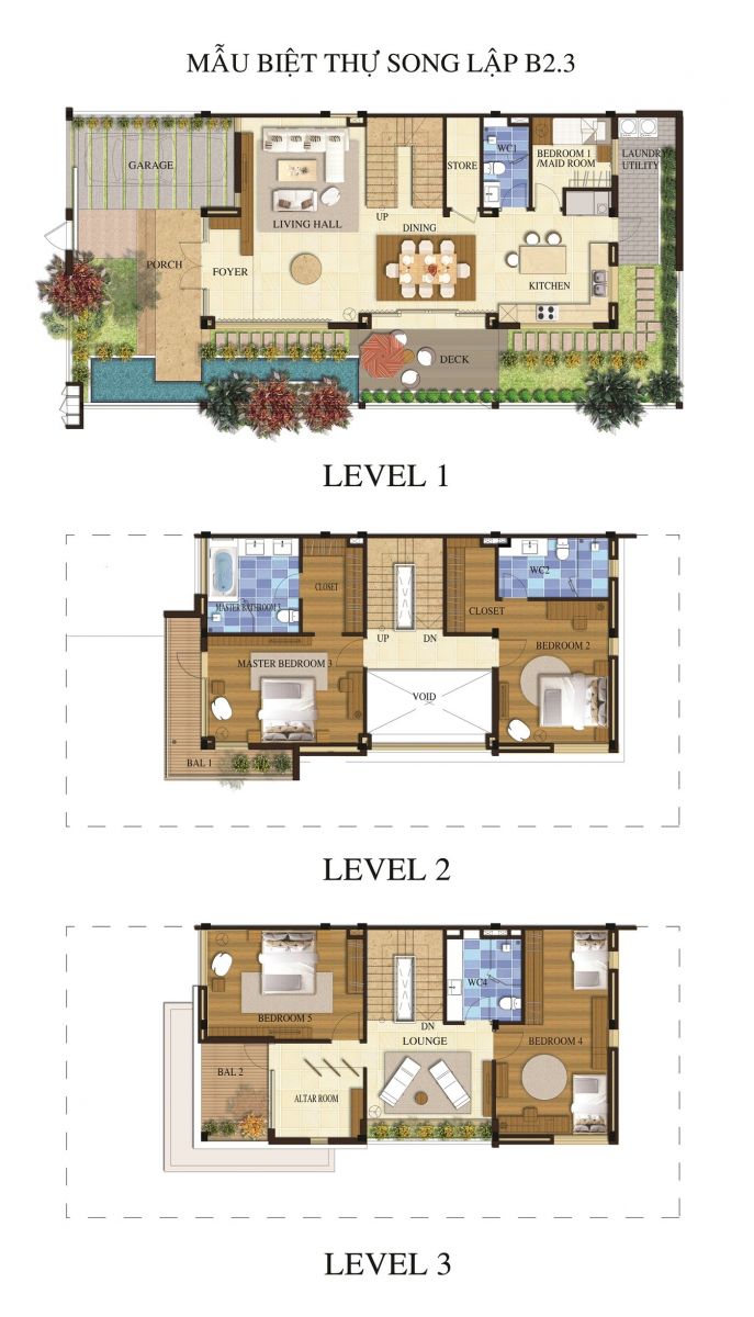 Thiết kế căn hộ B2.3