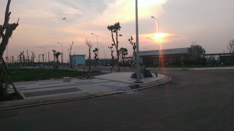 Đường nội khu Vạn Phúc Riverside hoàn thiện