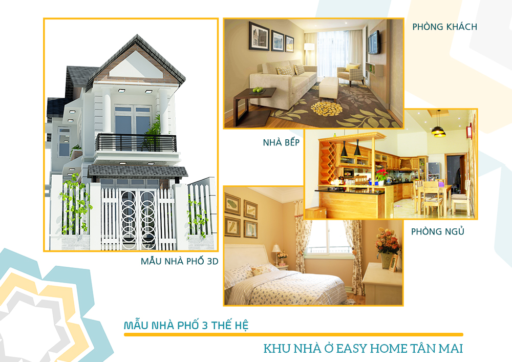Nhà phố Easy Home Tân Mai