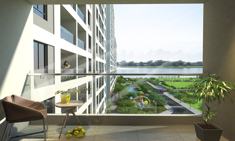 Nhà phố liền kề Lakeview City 2