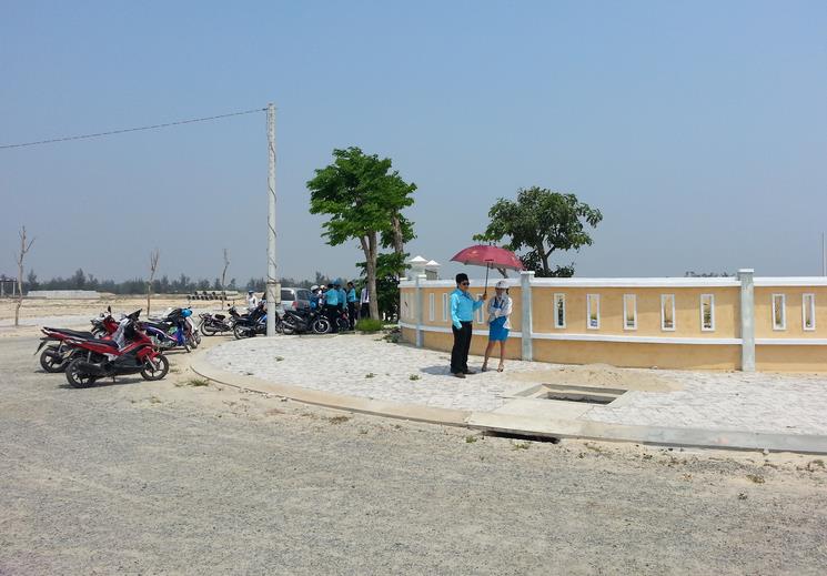 Dự án đang hoàn thiện hạ tầng