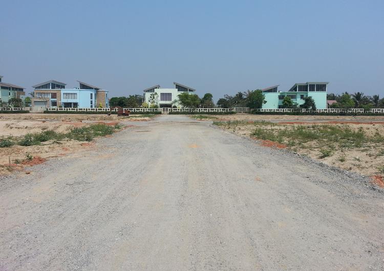 Dự án đang hoàn thiện hạ tầng