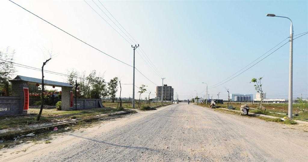 Dự án đã hoàn thiện hạ tầng, cư dân bắt đầu xây dựng nhà ở