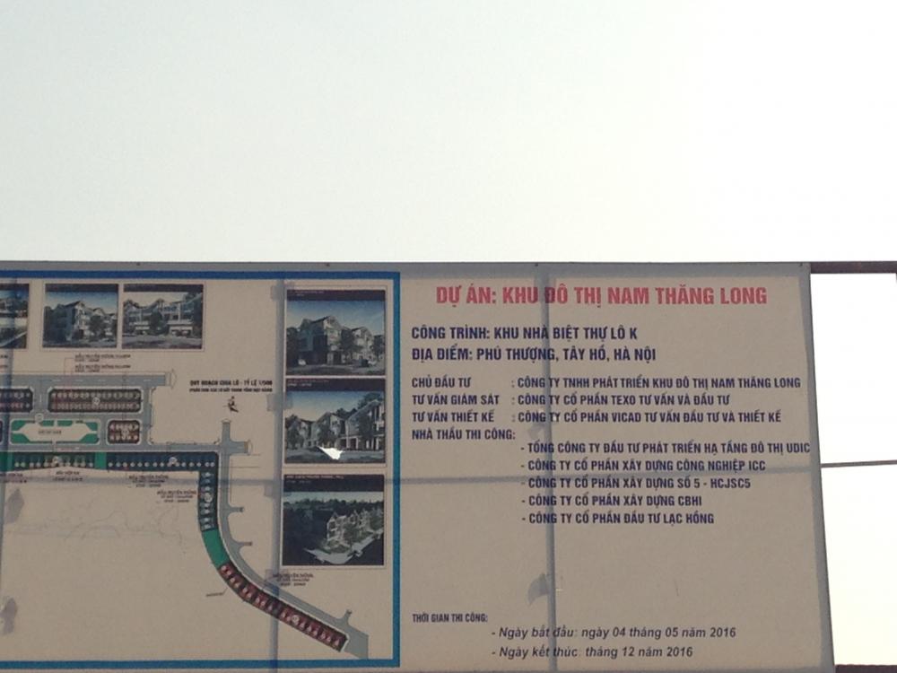 Khu nhà biệt thư lô K một số nhà xong thô, một số nhà tiếp tục thi công