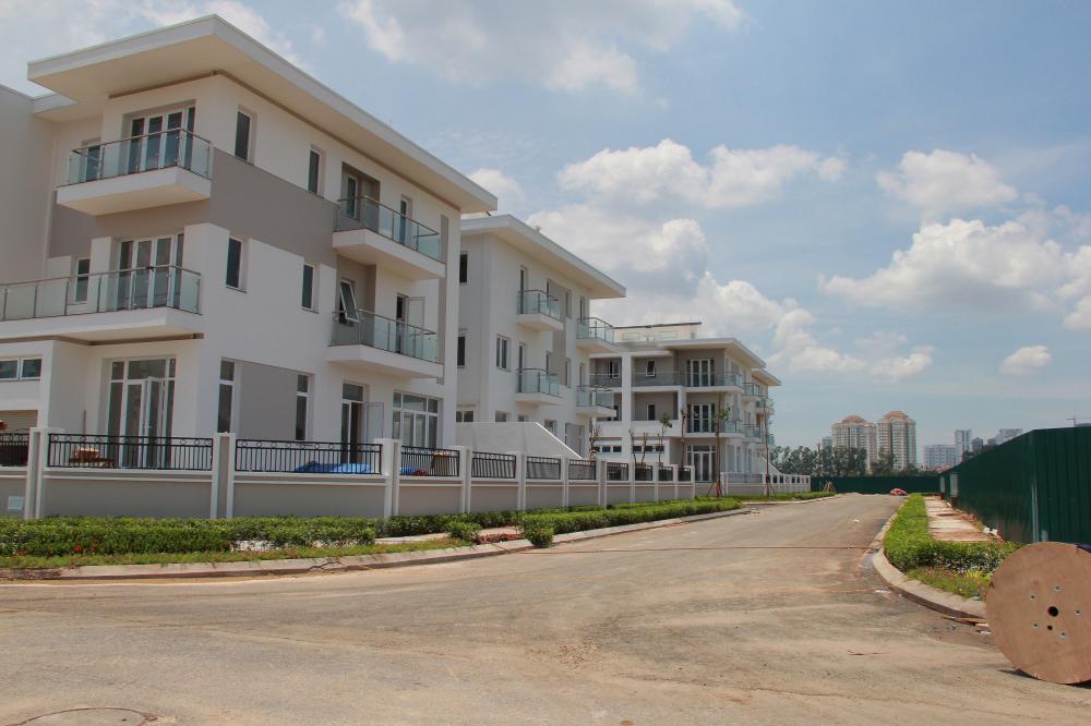 Khu nhà biệt thự lô K đã hoàn thiện