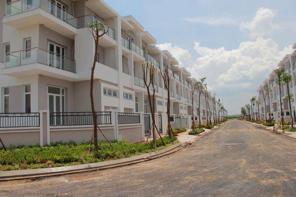 Khu nhà biệt thự lô K đã hoàn thiện