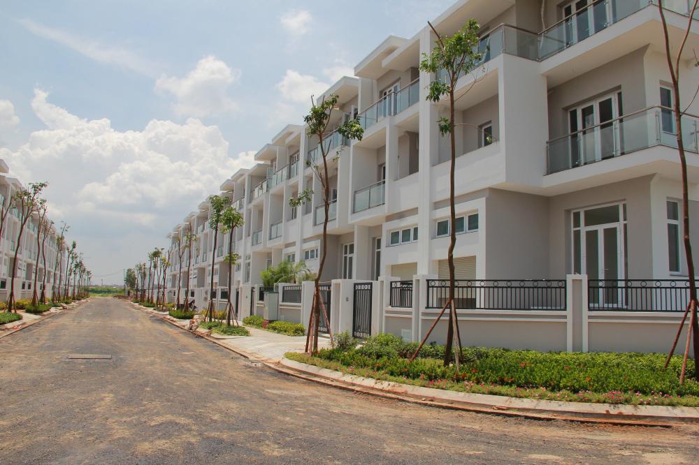 Khu nhà biệt thự lô K đã hoàn thiện