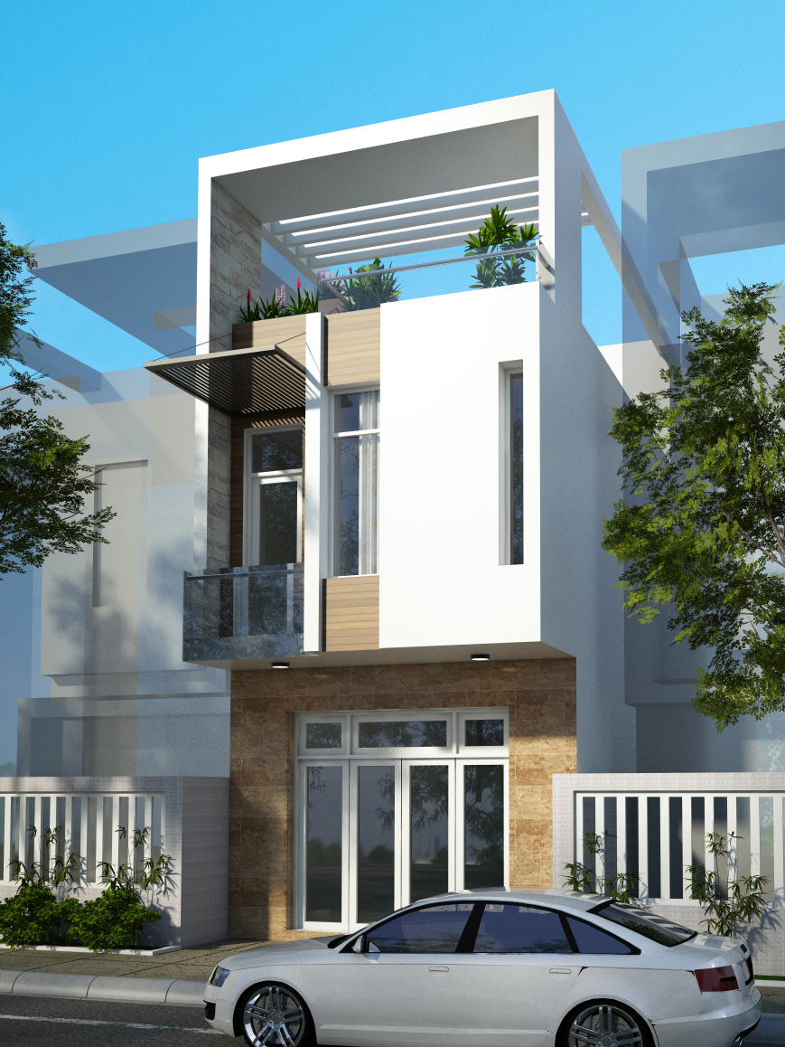 Nhà phố Golden Hills City  11