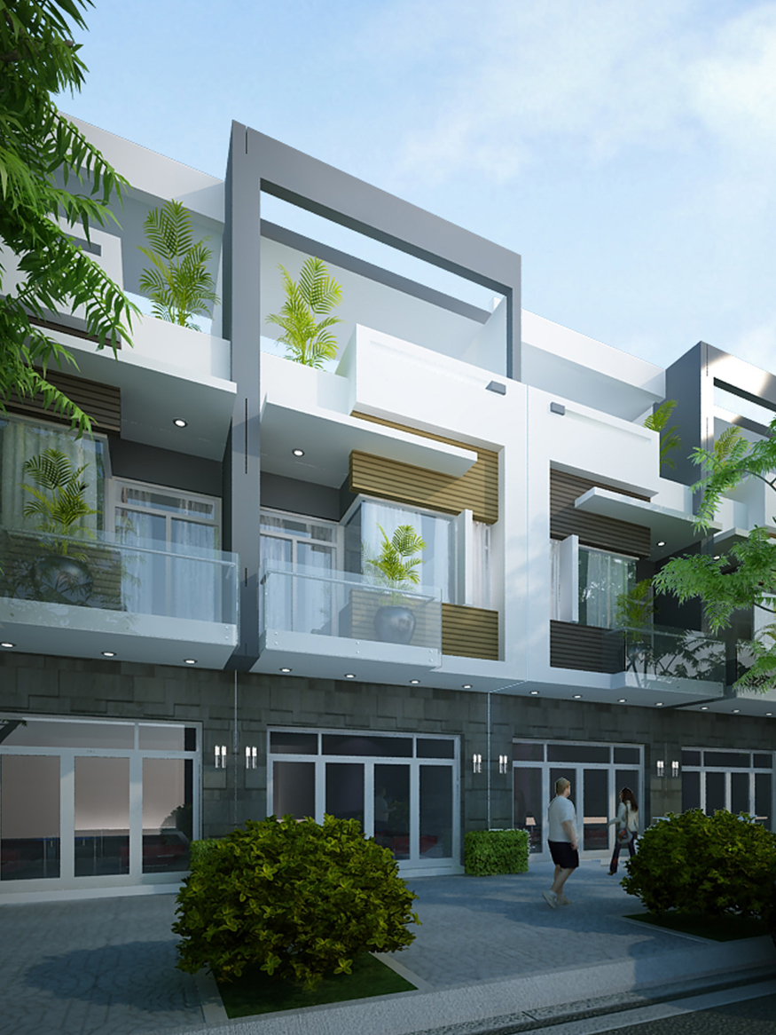 Nhà phố Golden Hills City  12