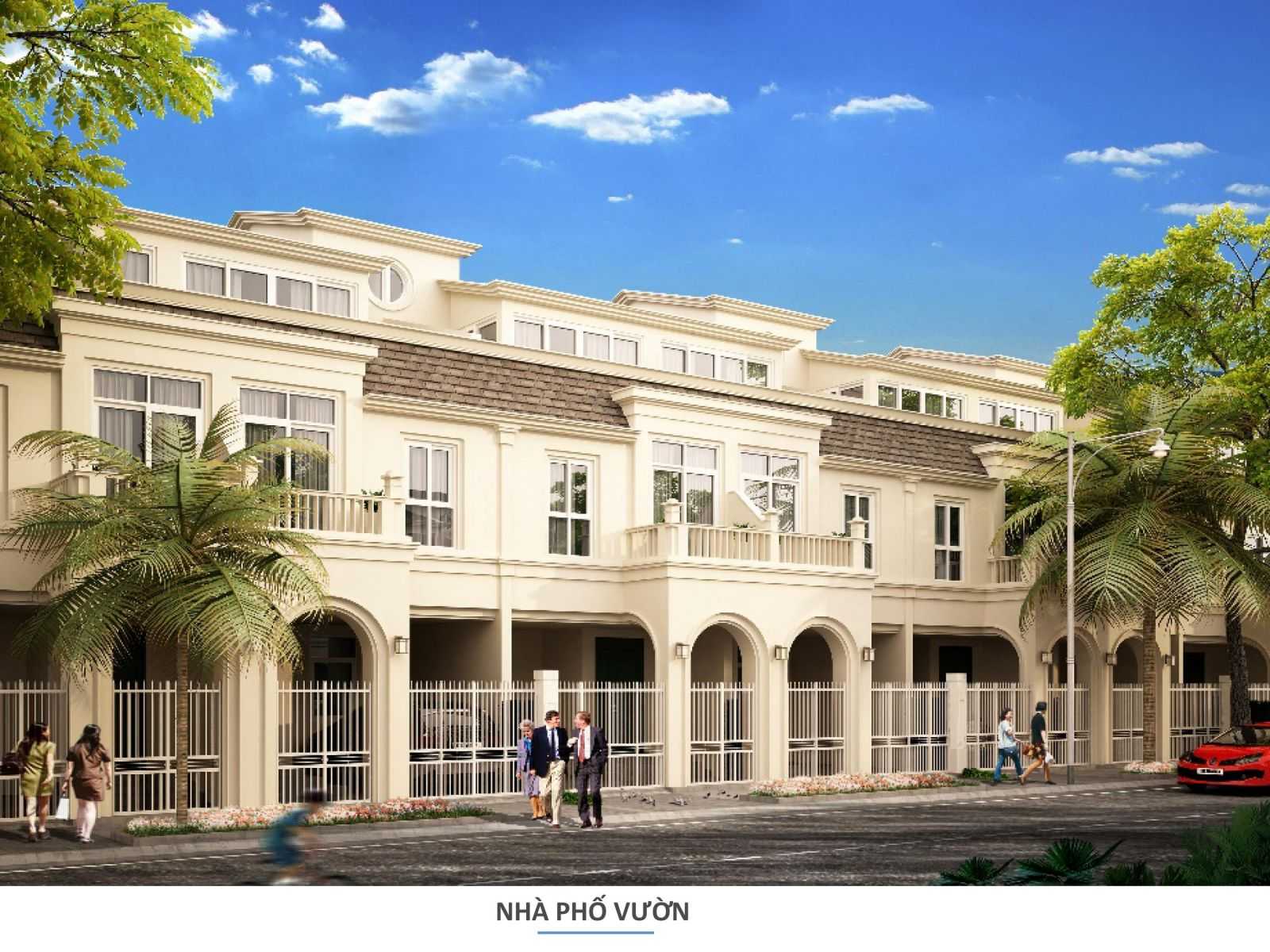 Nhà phố vườn The Sunrise Bay 