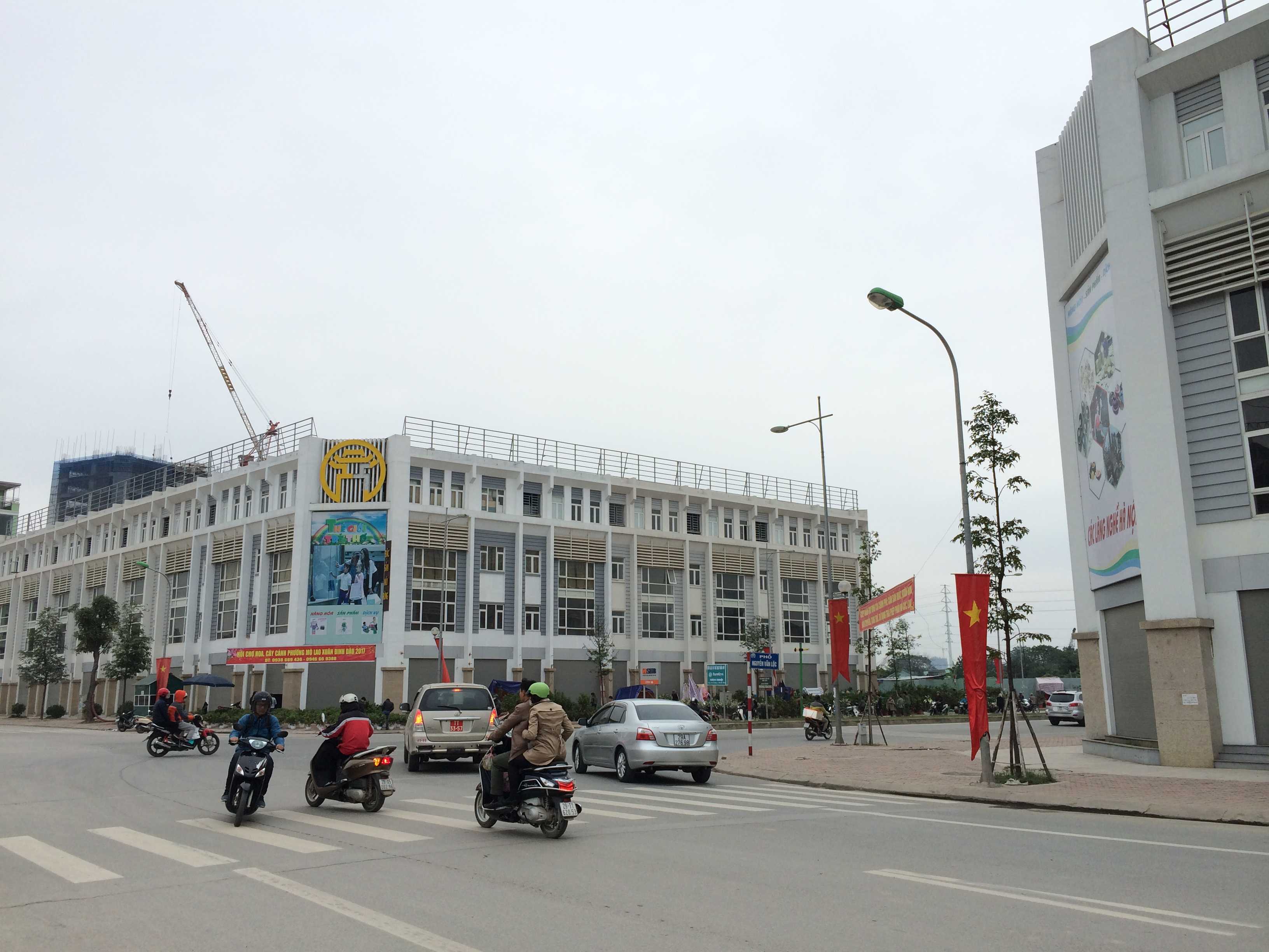 Biệt thự, liền kề và phố thương mại đã hoàn thành và sử dụng, các chung cư đang bắt đầu xây dựng